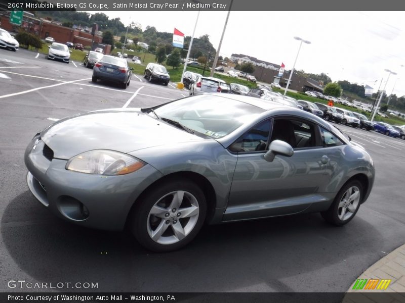 Satin Meisai Gray Pearl / Medium Gray 2007 Mitsubishi Eclipse GS Coupe