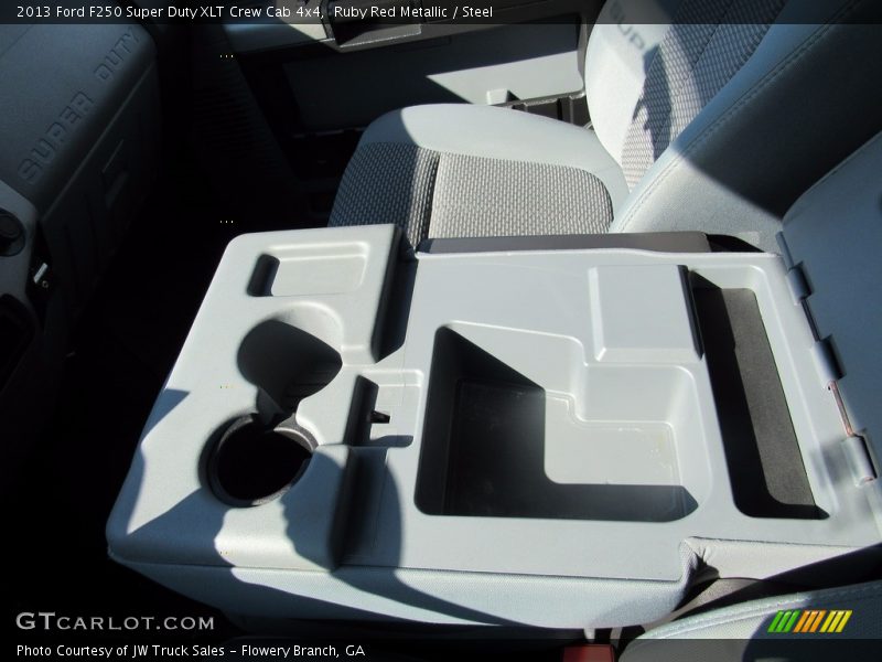 Ruby Red Metallic / Steel 2013 Ford F250 Super Duty XLT Crew Cab 4x4