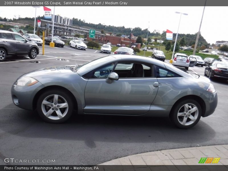 Satin Meisai Gray Pearl / Medium Gray 2007 Mitsubishi Eclipse GS Coupe