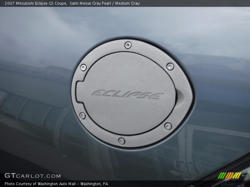 Satin Meisai Gray Pearl / Medium Gray 2007 Mitsubishi Eclipse GS Coupe