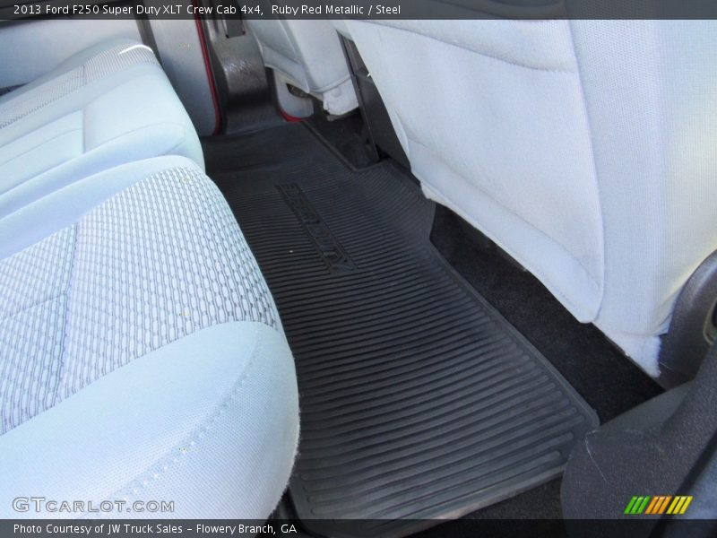 Ruby Red Metallic / Steel 2013 Ford F250 Super Duty XLT Crew Cab 4x4