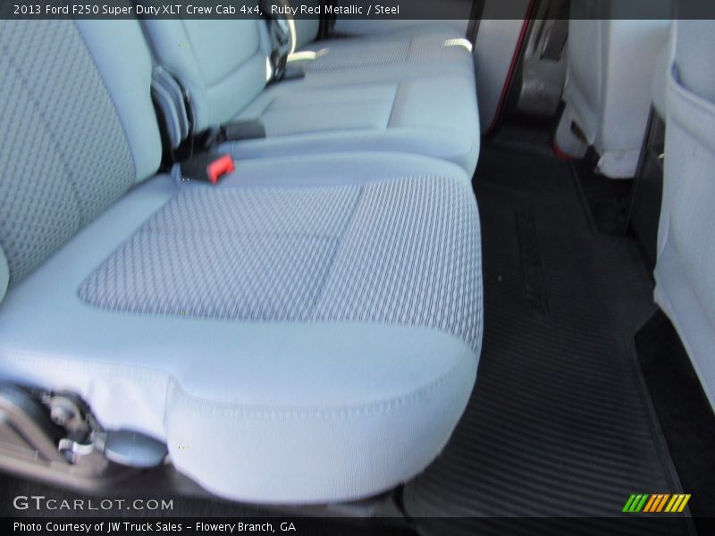 Ruby Red Metallic / Steel 2013 Ford F250 Super Duty XLT Crew Cab 4x4
