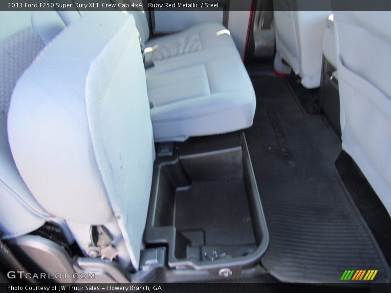 Ruby Red Metallic / Steel 2013 Ford F250 Super Duty XLT Crew Cab 4x4