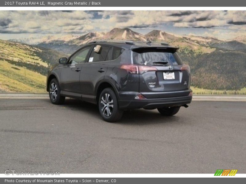 Magnetic Gray Metallic / Black 2017 Toyota RAV4 LE