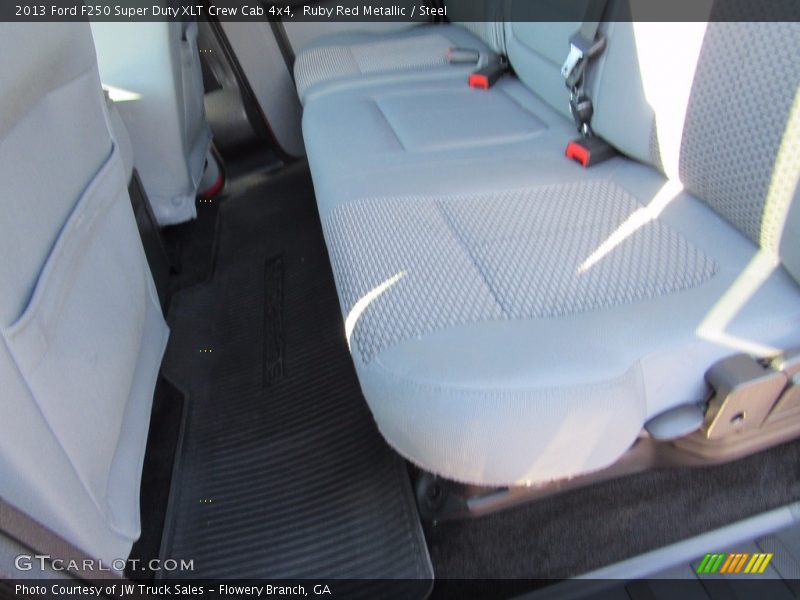 Ruby Red Metallic / Steel 2013 Ford F250 Super Duty XLT Crew Cab 4x4