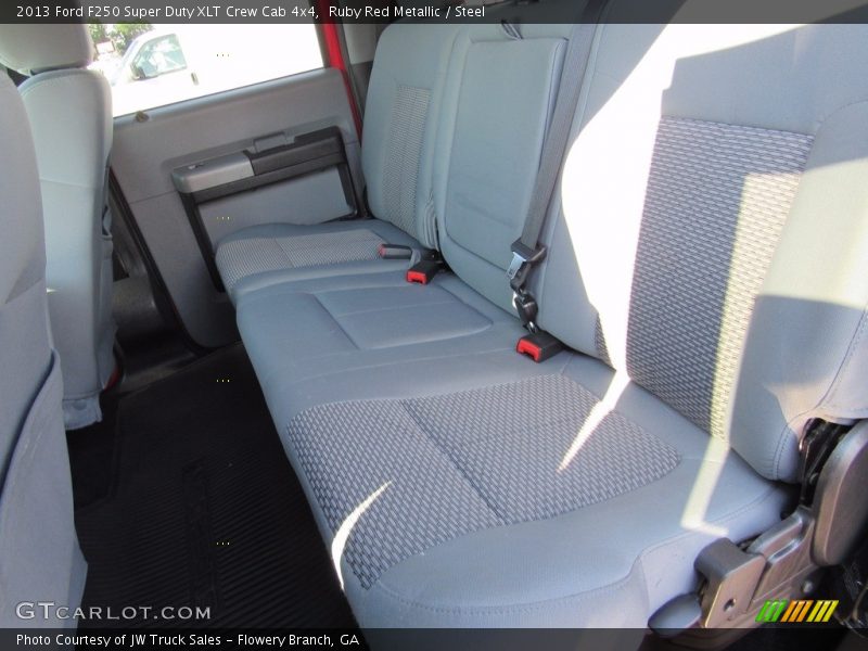 Ruby Red Metallic / Steel 2013 Ford F250 Super Duty XLT Crew Cab 4x4