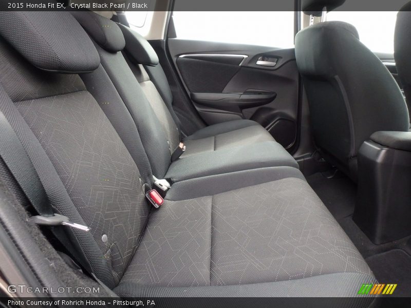 Crystal Black Pearl / Black 2015 Honda Fit EX