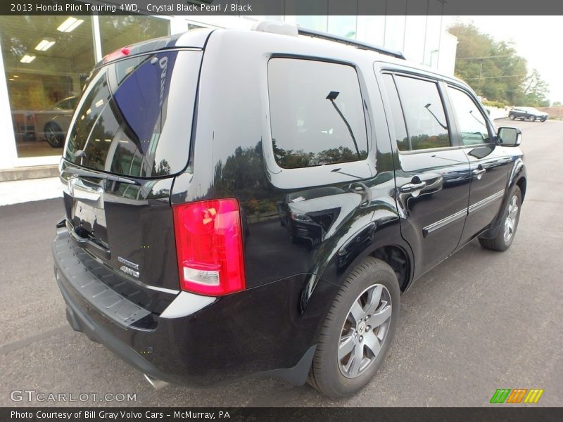 Crystal Black Pearl / Black 2013 Honda Pilot Touring 4WD
