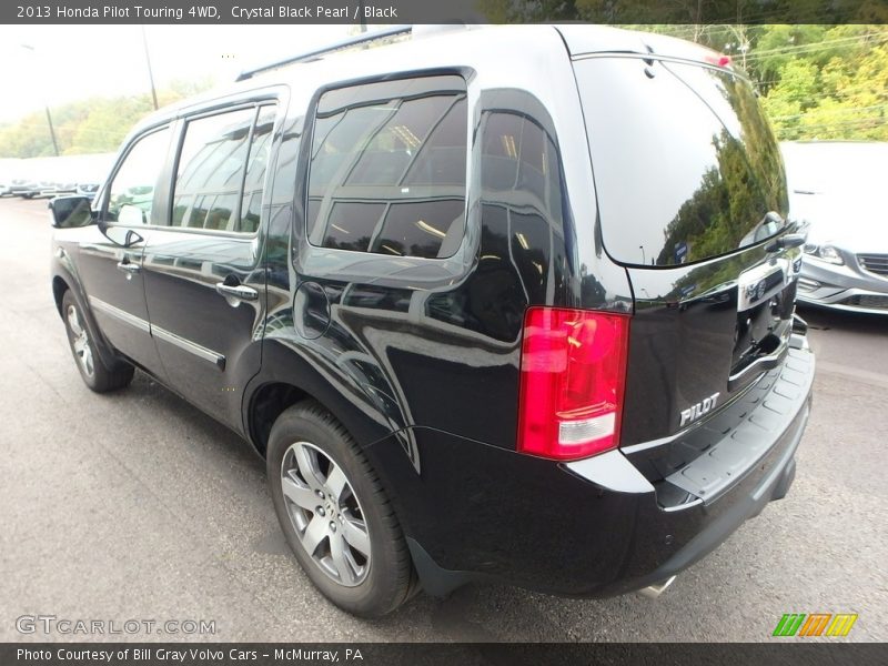 Crystal Black Pearl / Black 2013 Honda Pilot Touring 4WD