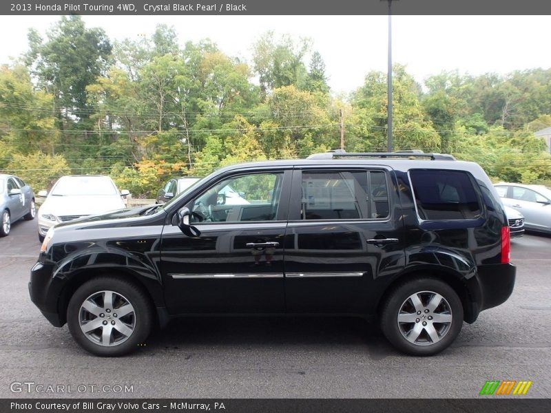 Crystal Black Pearl / Black 2013 Honda Pilot Touring 4WD