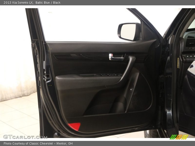 Baltic Blue / Black 2013 Kia Sorento LX