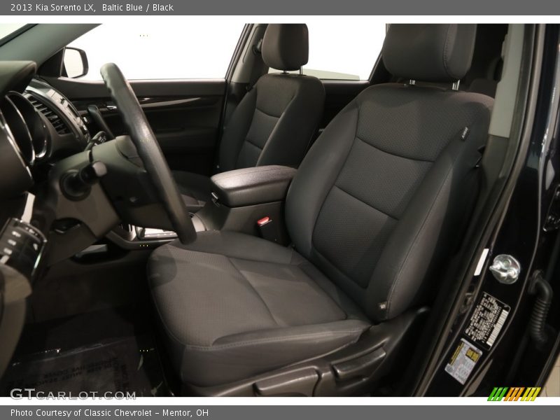 Baltic Blue / Black 2013 Kia Sorento LX
