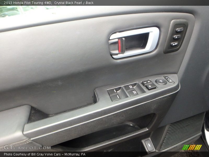 Crystal Black Pearl / Black 2013 Honda Pilot Touring 4WD