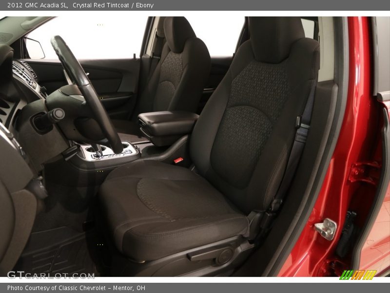 Crystal Red Tintcoat / Ebony 2012 GMC Acadia SL