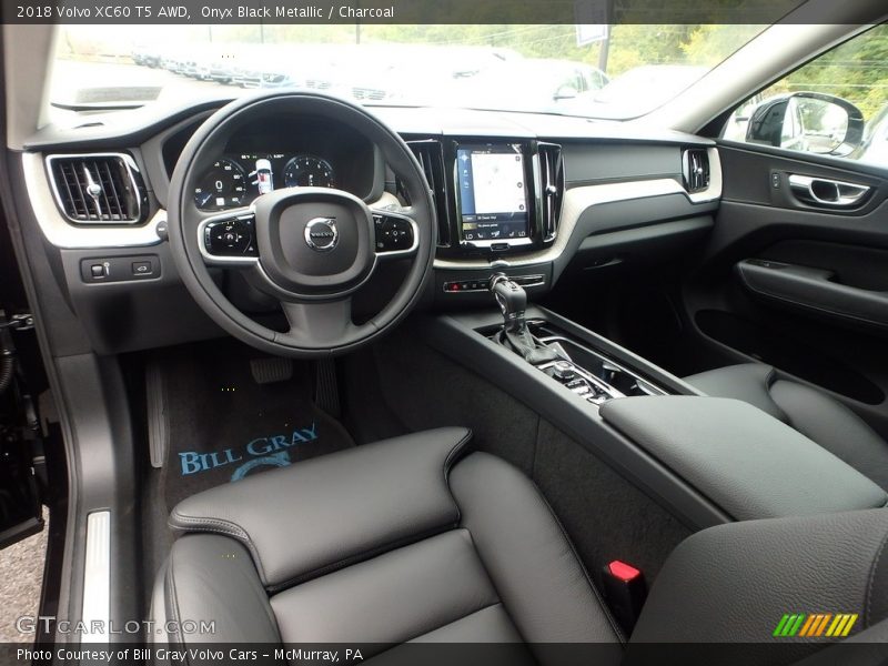  2018 XC60 T5 AWD Charcoal Interior