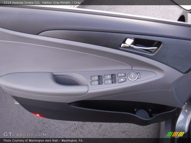 Harbor Gray Metallic / Gray 2014 Hyundai Sonata GLS