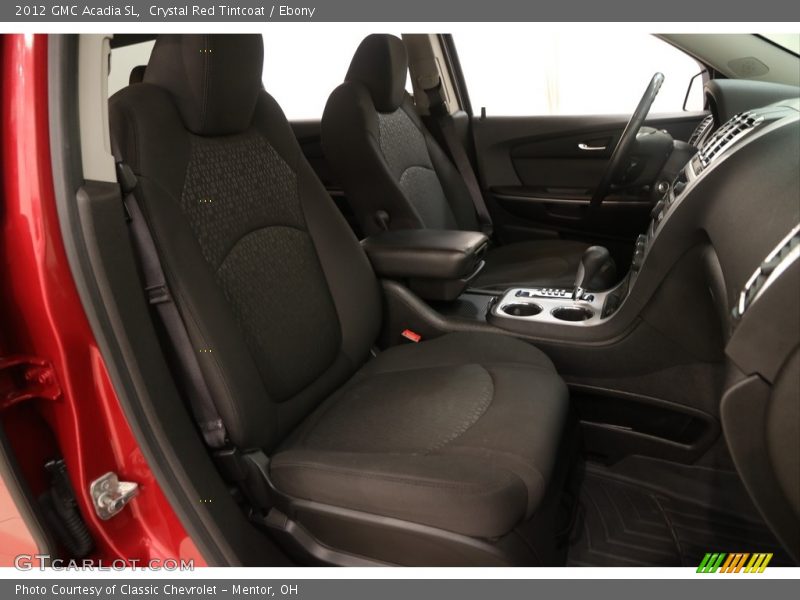 Crystal Red Tintcoat / Ebony 2012 GMC Acadia SL