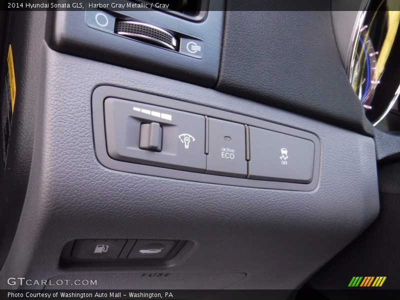 Harbor Gray Metallic / Gray 2014 Hyundai Sonata GLS