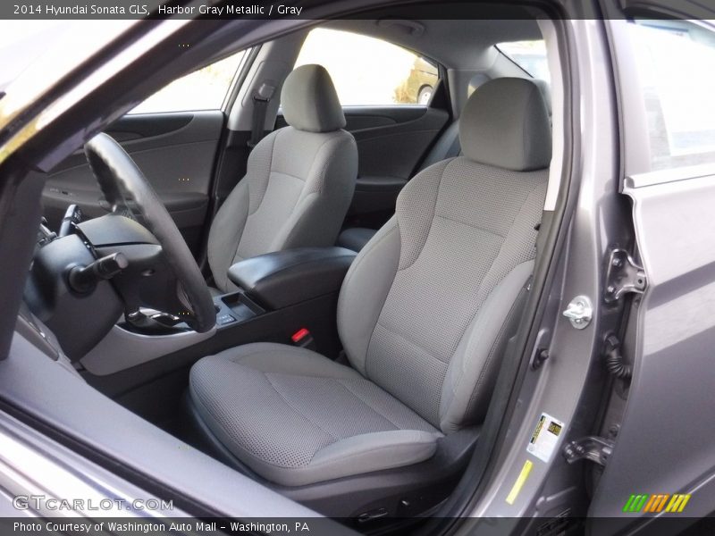Harbor Gray Metallic / Gray 2014 Hyundai Sonata GLS
