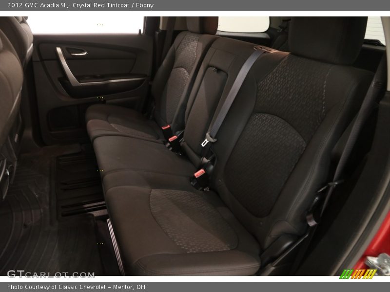 Crystal Red Tintcoat / Ebony 2012 GMC Acadia SL