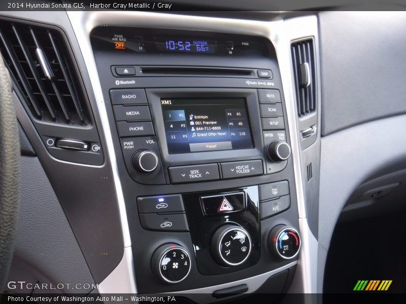 Harbor Gray Metallic / Gray 2014 Hyundai Sonata GLS