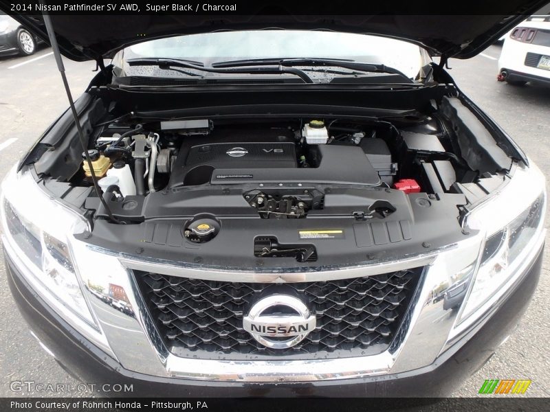 Super Black / Charcoal 2014 Nissan Pathfinder SV AWD