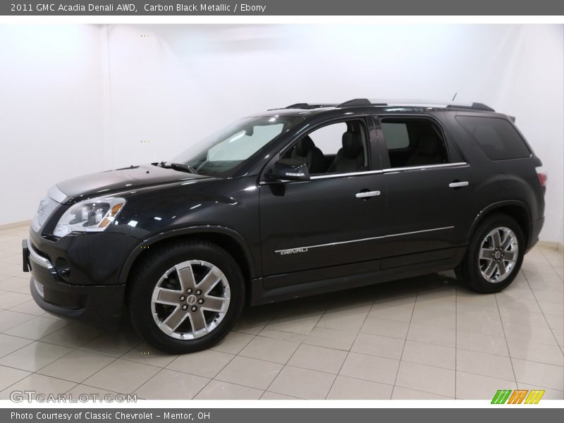 Carbon Black Metallic / Ebony 2011 GMC Acadia Denali AWD