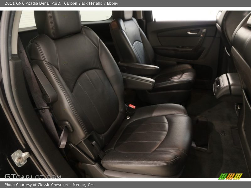 Carbon Black Metallic / Ebony 2011 GMC Acadia Denali AWD