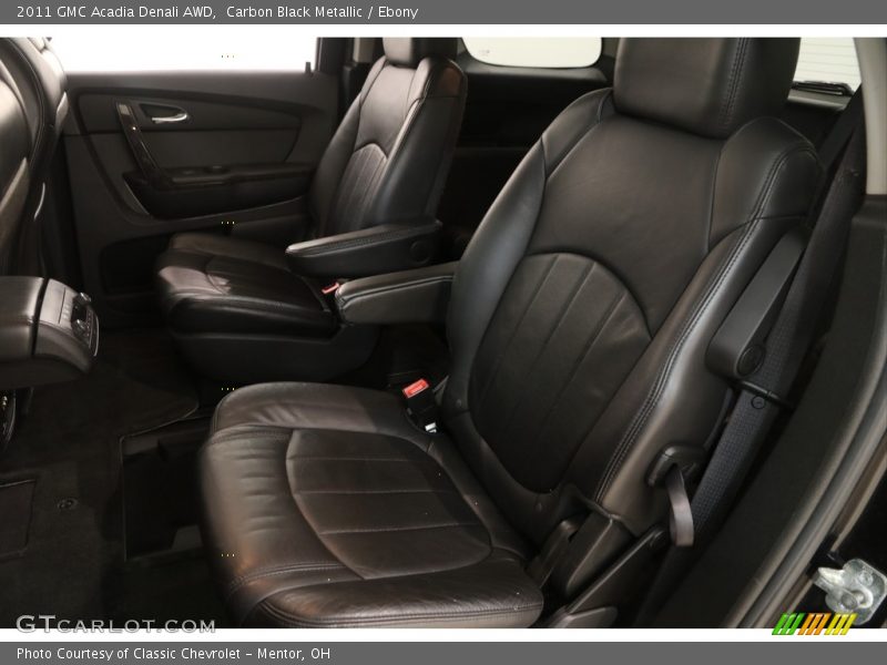 Carbon Black Metallic / Ebony 2011 GMC Acadia Denali AWD