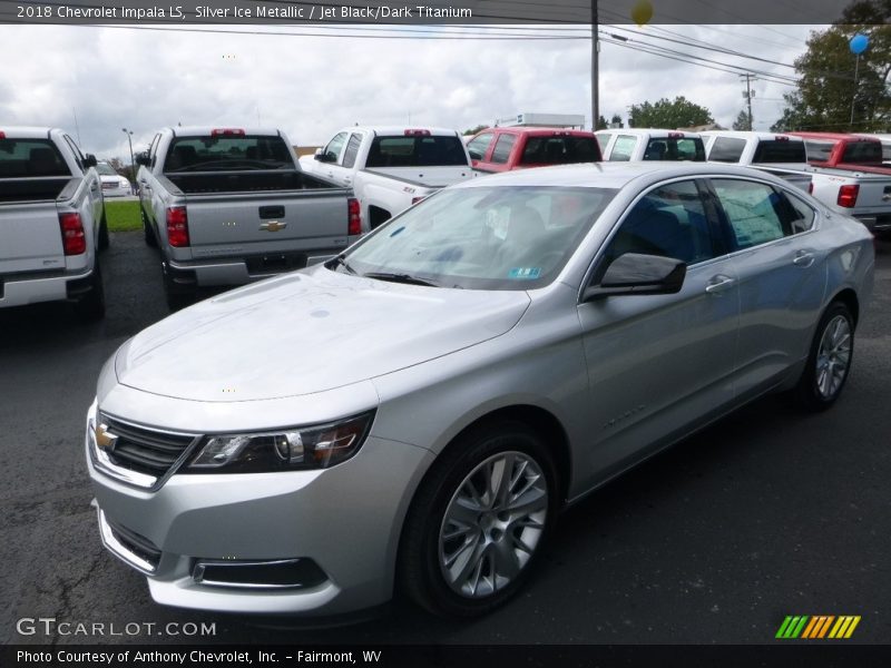 Front 3/4 View of 2018 Impala LS