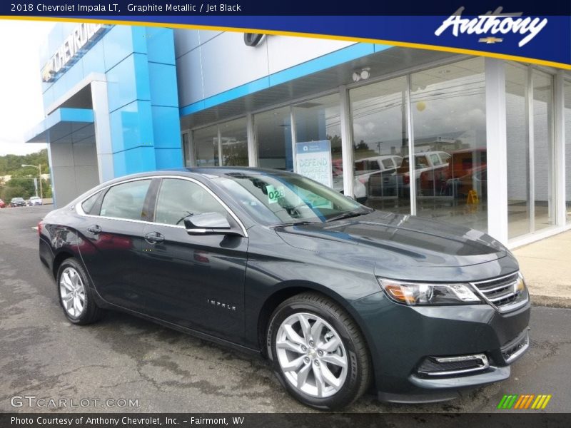 Graphite Metallic / Jet Black 2018 Chevrolet Impala LT