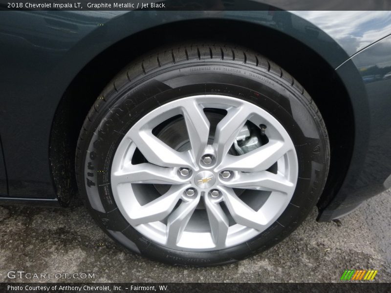 Graphite Metallic / Jet Black 2018 Chevrolet Impala LT