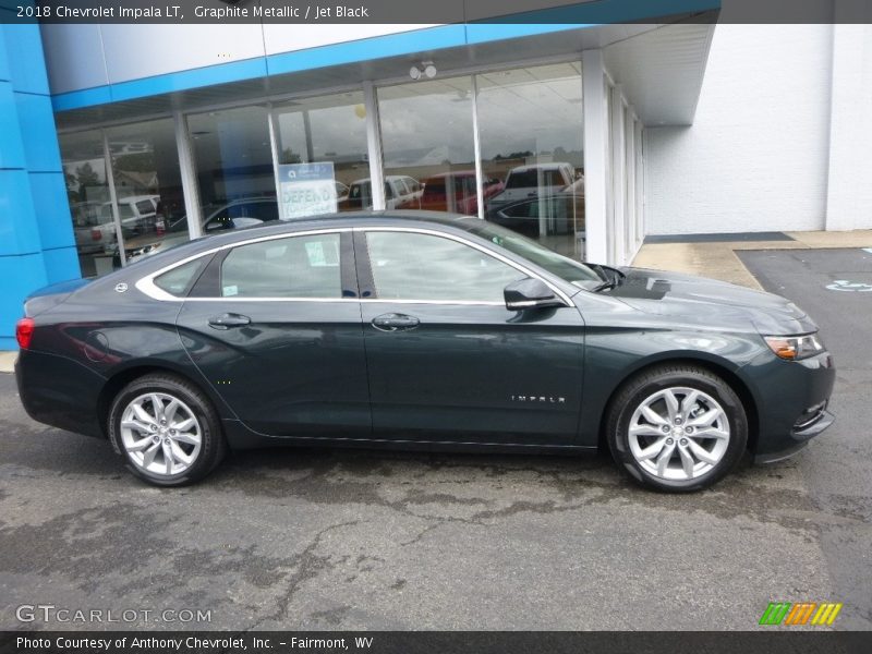 Graphite Metallic / Jet Black 2018 Chevrolet Impala LT