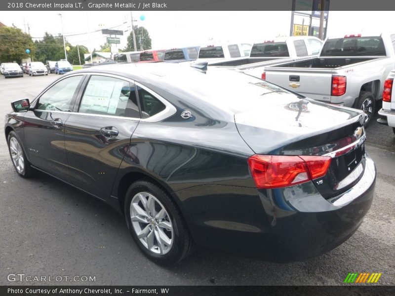 Graphite Metallic / Jet Black 2018 Chevrolet Impala LT
