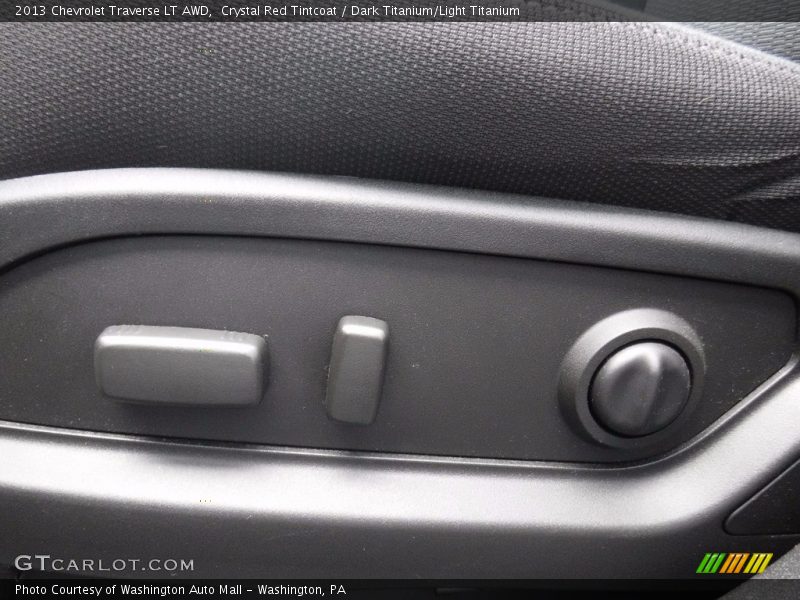 Crystal Red Tintcoat / Dark Titanium/Light Titanium 2013 Chevrolet Traverse LT AWD