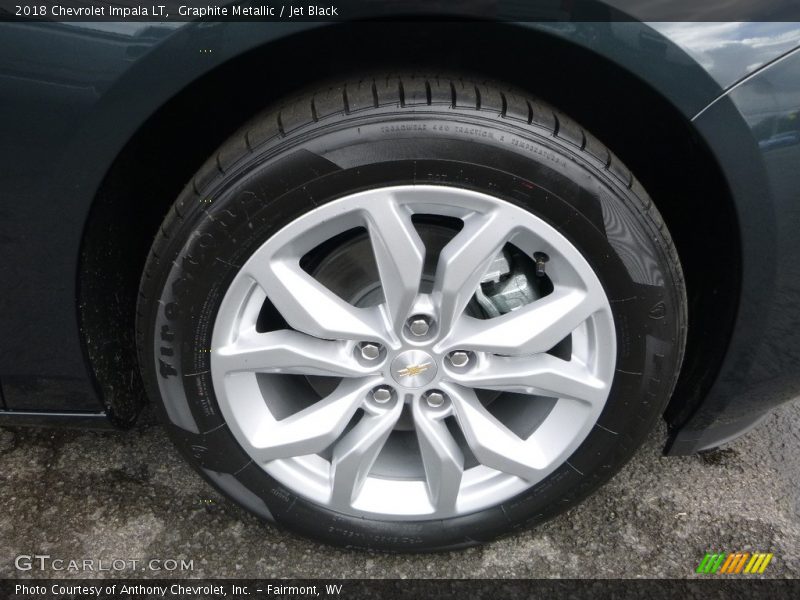 Graphite Metallic / Jet Black 2018 Chevrolet Impala LT