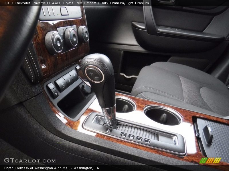 Crystal Red Tintcoat / Dark Titanium/Light Titanium 2013 Chevrolet Traverse LT AWD