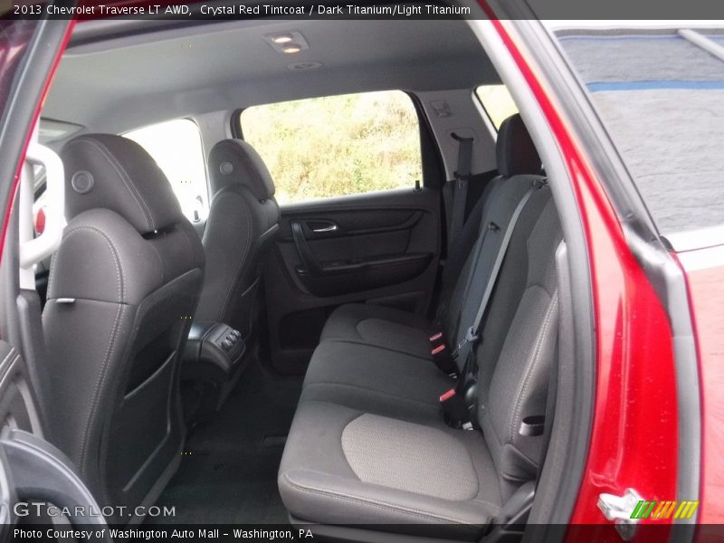 Crystal Red Tintcoat / Dark Titanium/Light Titanium 2013 Chevrolet Traverse LT AWD