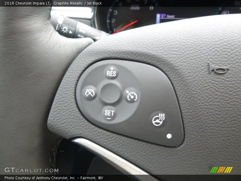 Graphite Metallic / Jet Black 2018 Chevrolet Impala LT