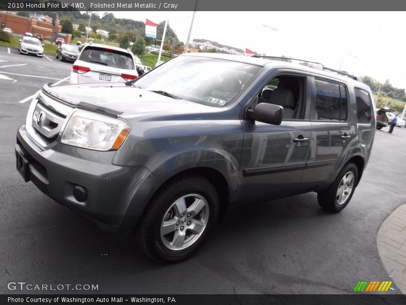 Polished Metal Metallic / Gray 2010 Honda Pilot LX 4WD