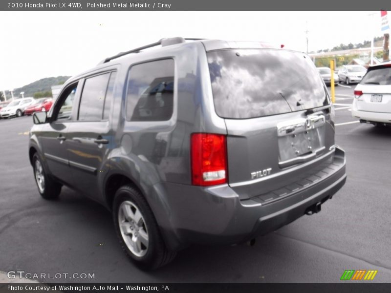 Polished Metal Metallic / Gray 2010 Honda Pilot LX 4WD