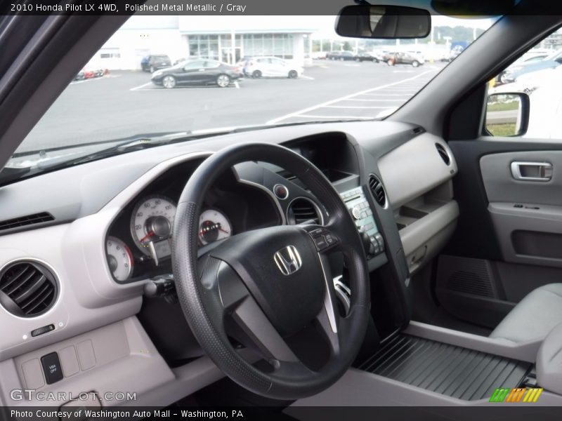 Polished Metal Metallic / Gray 2010 Honda Pilot LX 4WD