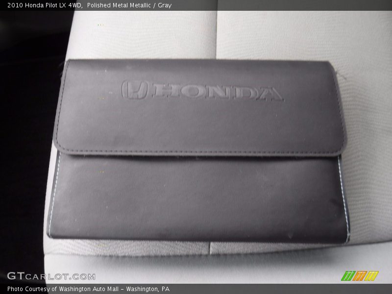 Polished Metal Metallic / Gray 2010 Honda Pilot LX 4WD