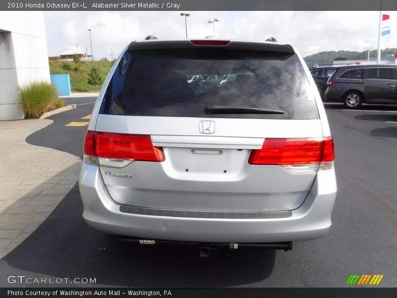 Alabaster Silver Metallic / Gray 2010 Honda Odyssey EX-L