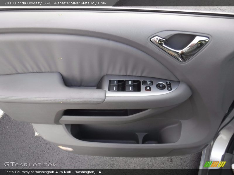 Alabaster Silver Metallic / Gray 2010 Honda Odyssey EX-L
