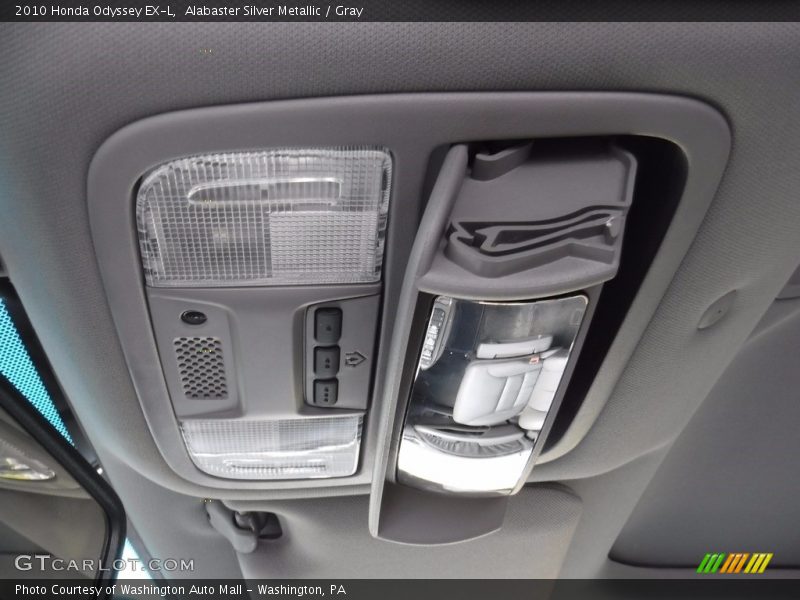 Alabaster Silver Metallic / Gray 2010 Honda Odyssey EX-L