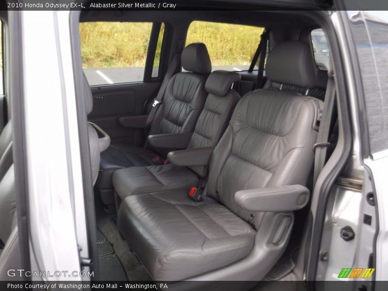 Alabaster Silver Metallic / Gray 2010 Honda Odyssey EX-L
