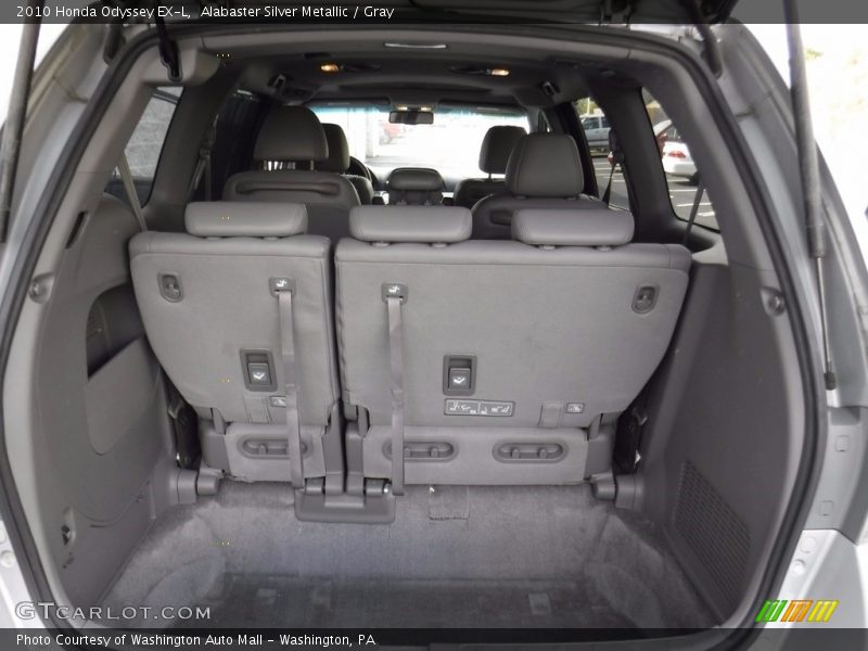 Alabaster Silver Metallic / Gray 2010 Honda Odyssey EX-L