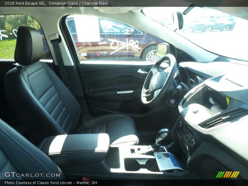 Cinnamon Glaze / Charcoal Black 2018 Ford Escape SEL