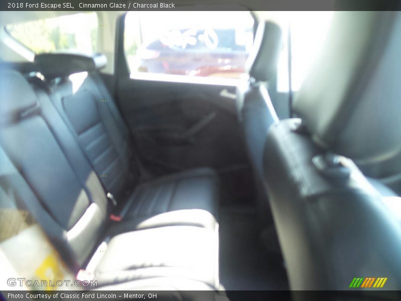 Cinnamon Glaze / Charcoal Black 2018 Ford Escape SEL